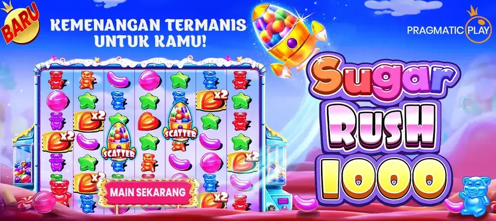 kemenangan termanis sugar rush 1000